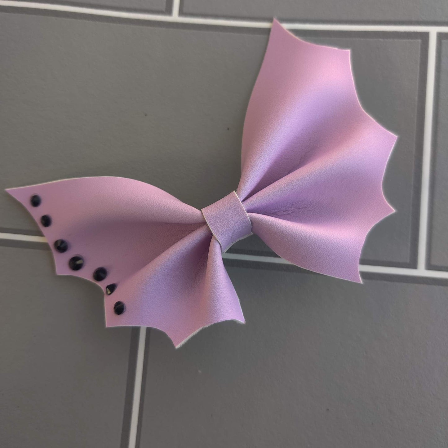 Vinyl Bat Wing HAiR BOW / CLiP