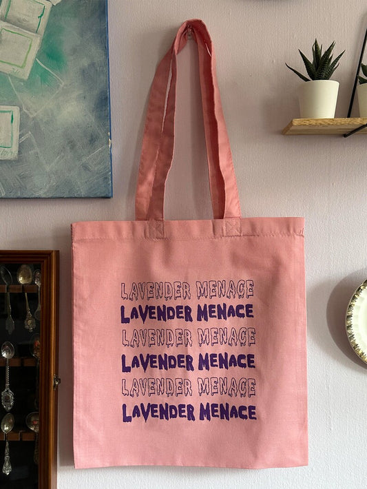 Lavender Menace TOTE BAG