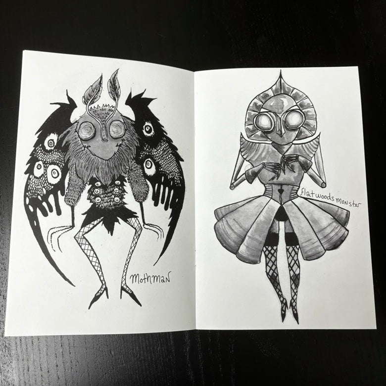 Cryptids with Sexy Lady Legs ZiNE by Ash Anathema