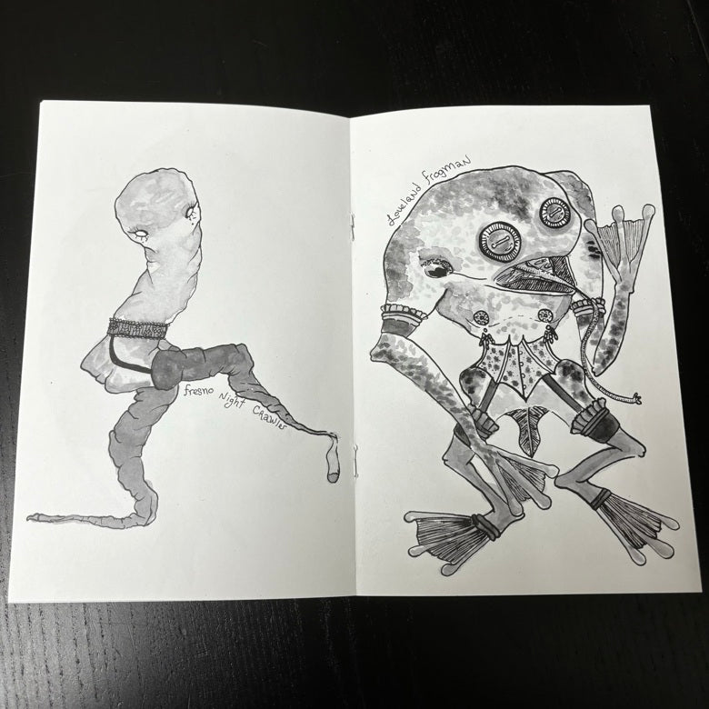 Cryptids with Sexy Lady Legs ZiNE by Ash Anathema