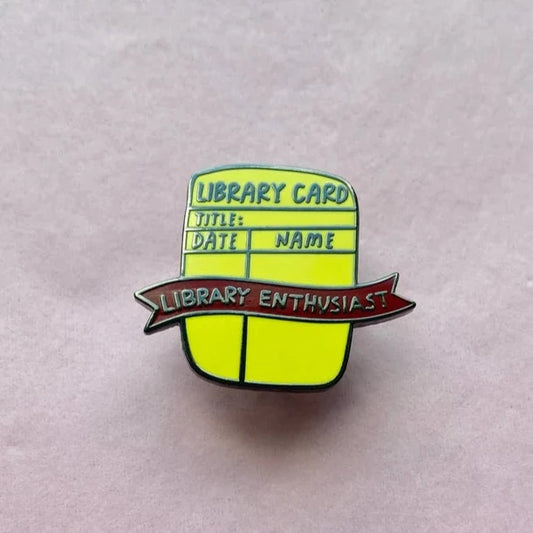 Library Enthusiast ENAMEL PiN