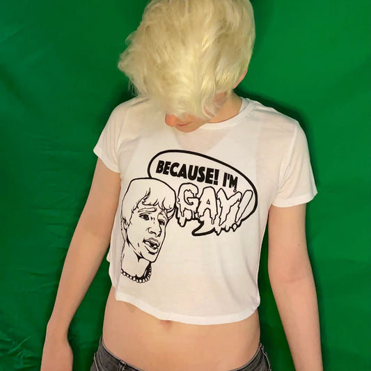 Marco Because I'm Gay! Degrassi Inspired CROP TOP SHIRT