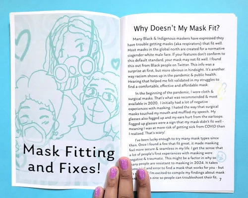 Masking Through Blackness ZiNE by Sabrina Sims