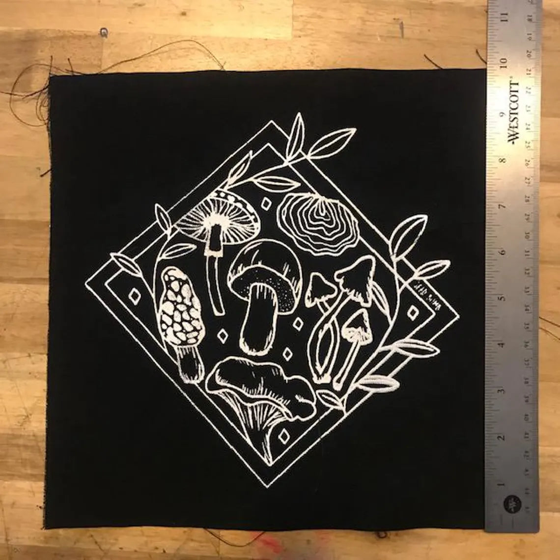 Mushrooms BACK PATCH