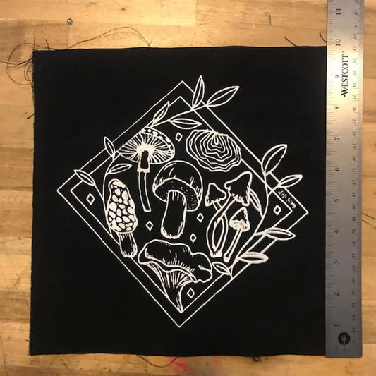 Mushrooms BACK PATCH