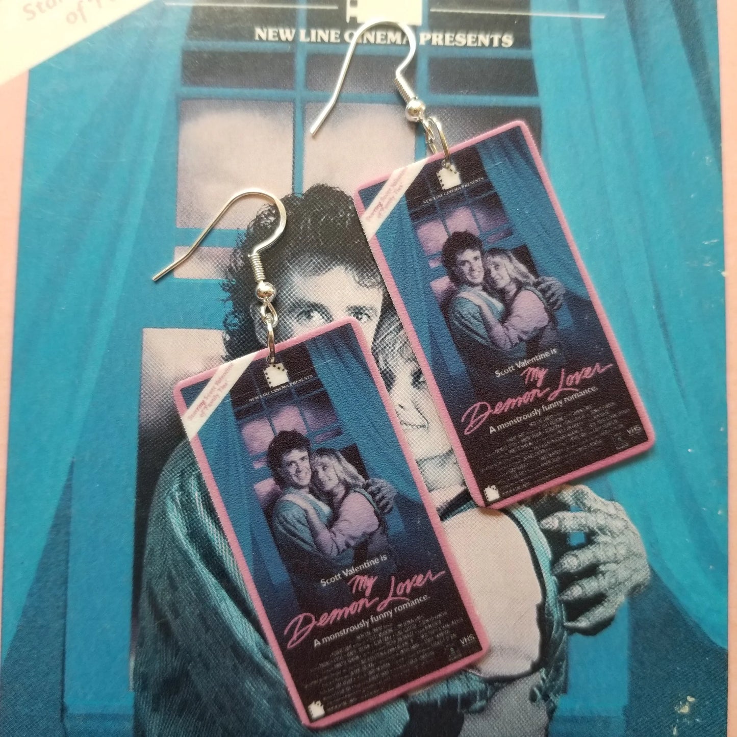 My Demon Lover VHS Cover EARRINGS