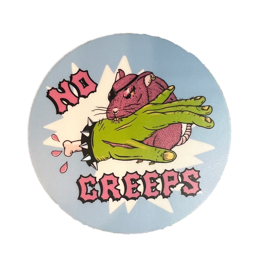 No Creeps STiCKER