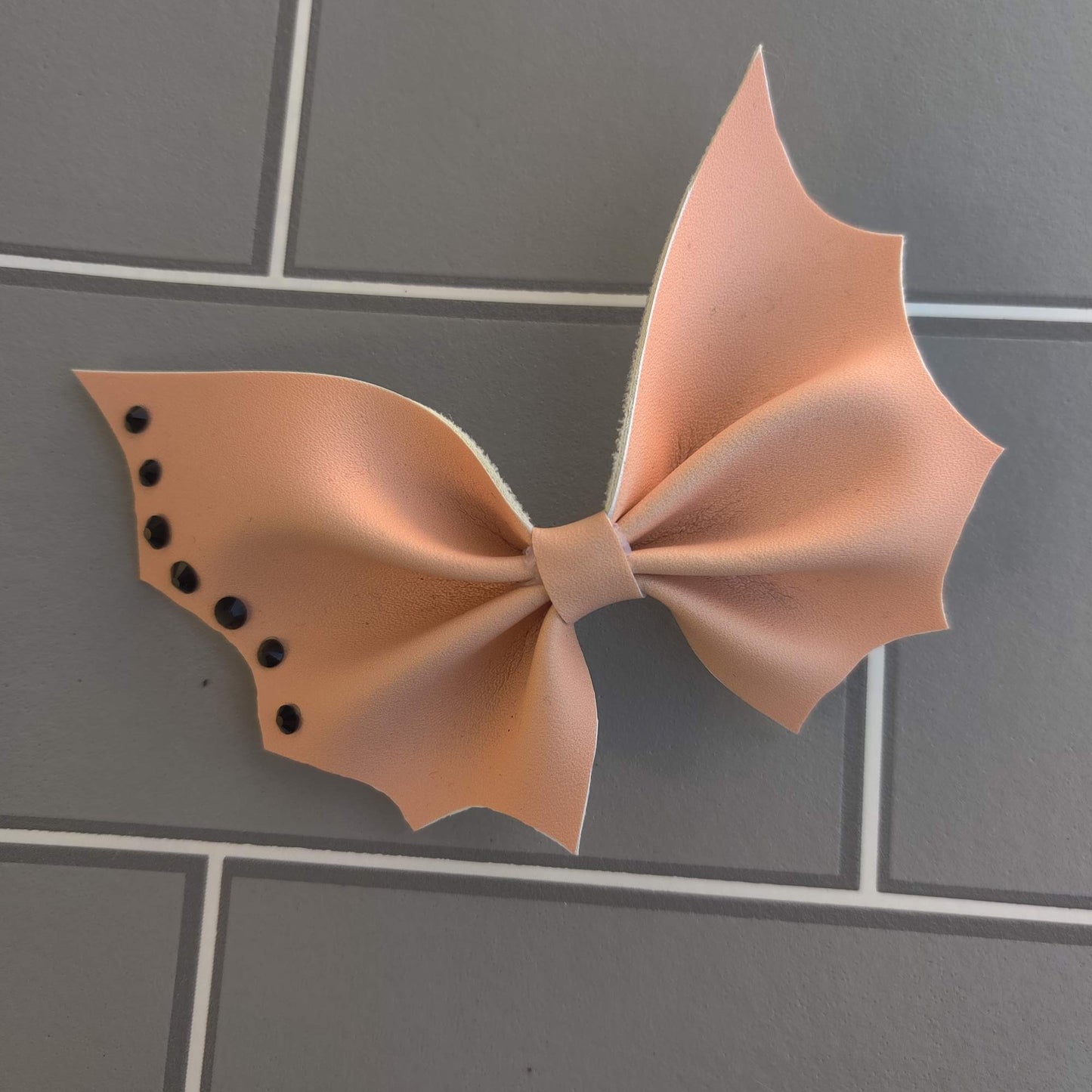 Vinyl Bat Wing HAiR BOW / CLiP