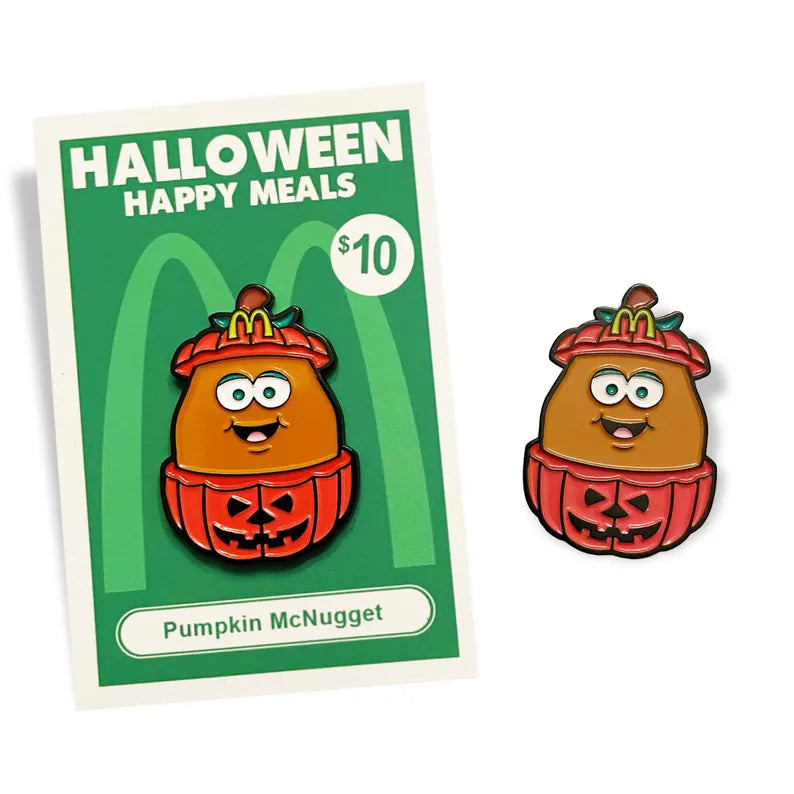 Halloween Nugs ENAMEL PIN by mattcandraw