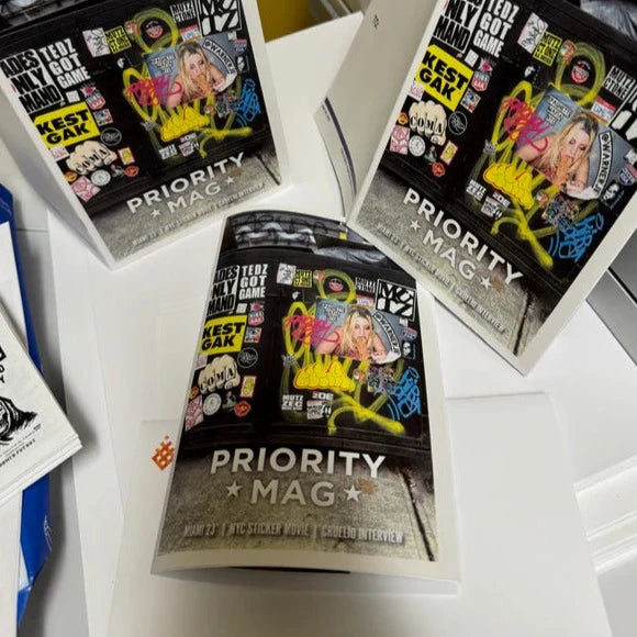 Priority Mag Issue #8 Street Art ZiNE @pmslaps