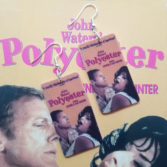 Polyester VHS Cover EARRINGS