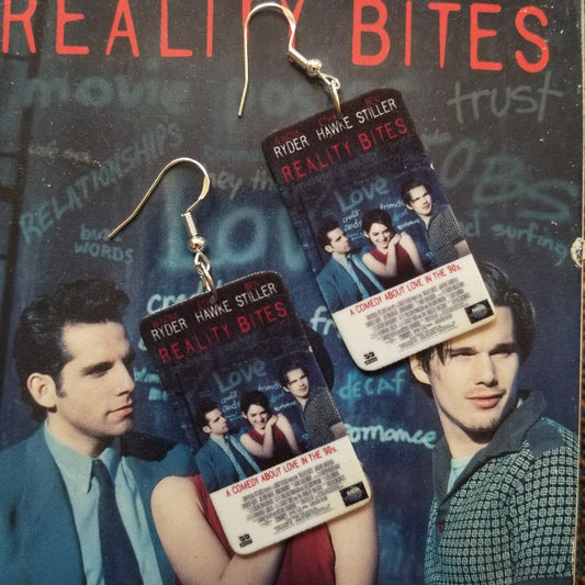 Reality Bites VHS Cover EARRINGS