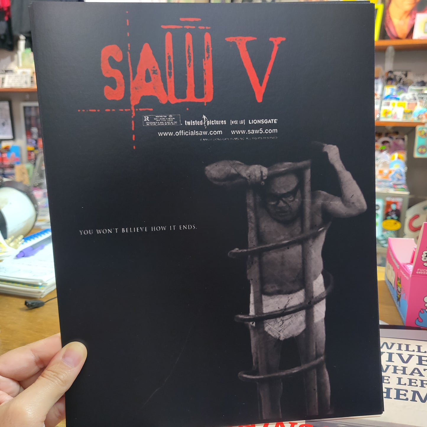 Saw V Sunny Horror Parody POSTER PRiNT