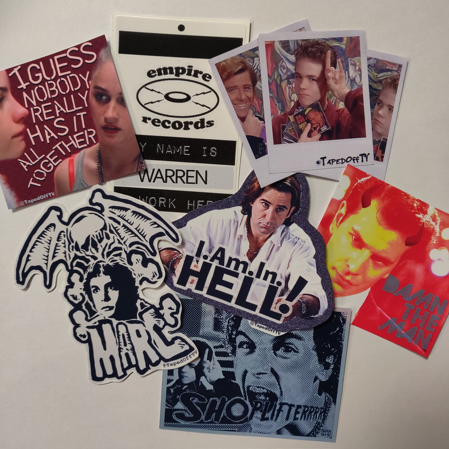 Empire Records STICKER PACK