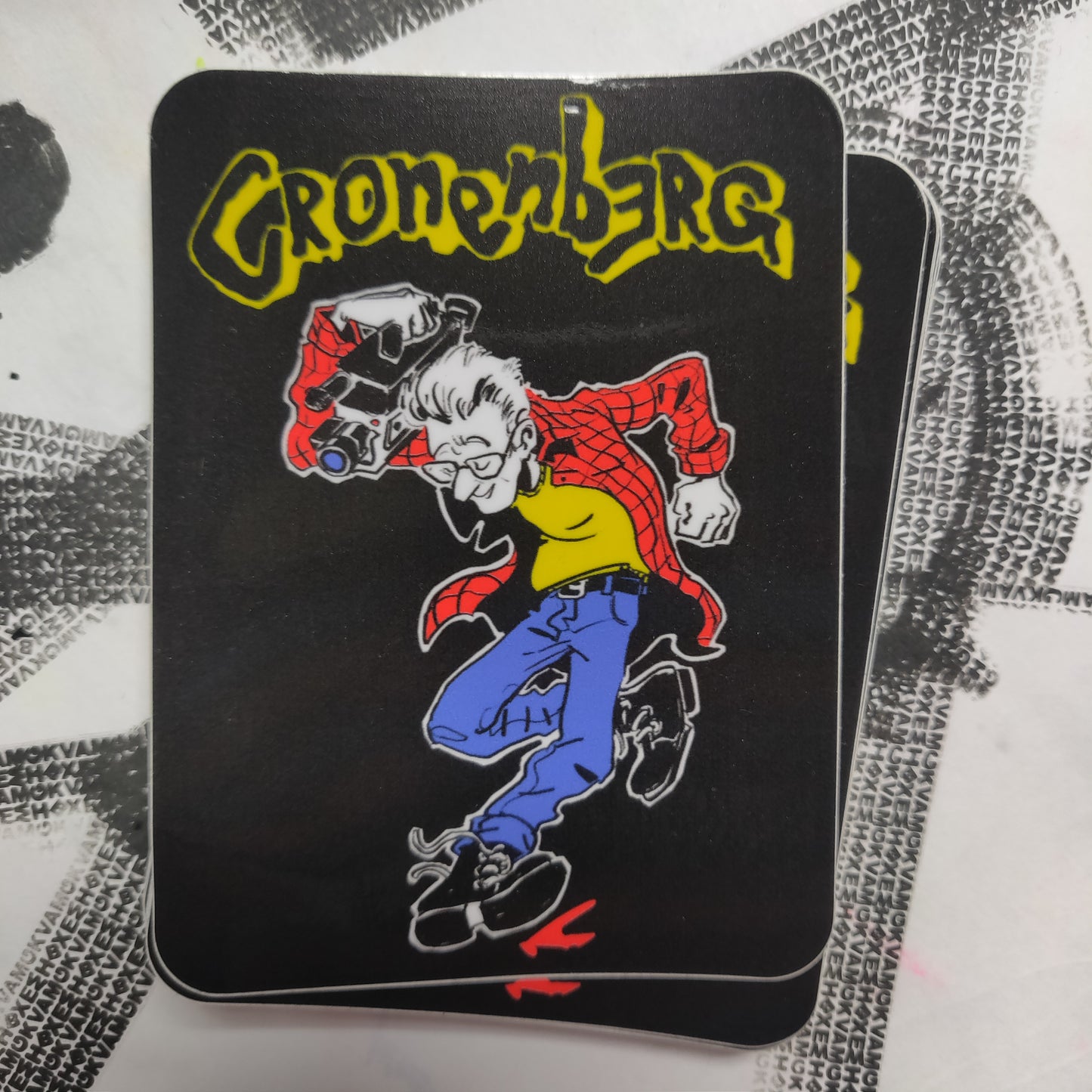 Skankin' Cronenberg STiCKER
