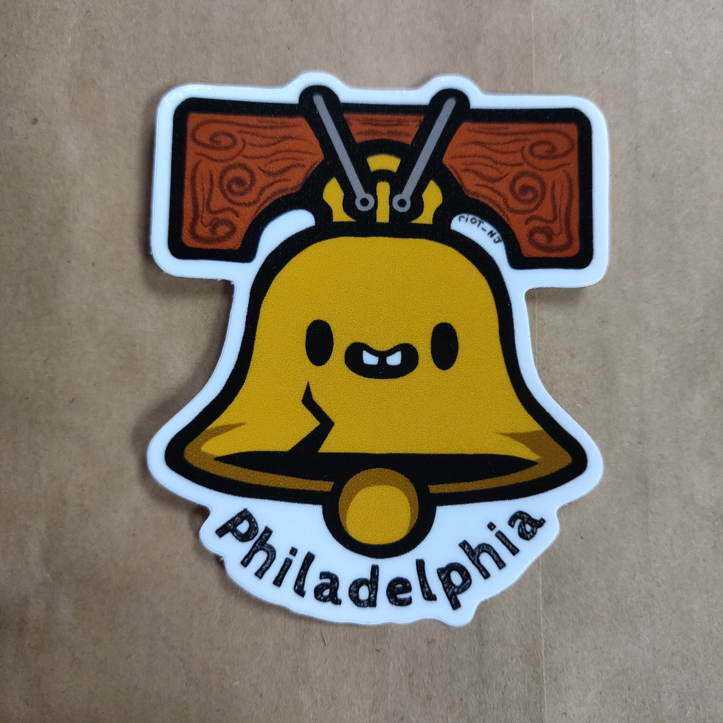 Cute Philadelphia Bell STiCKER by riotnj