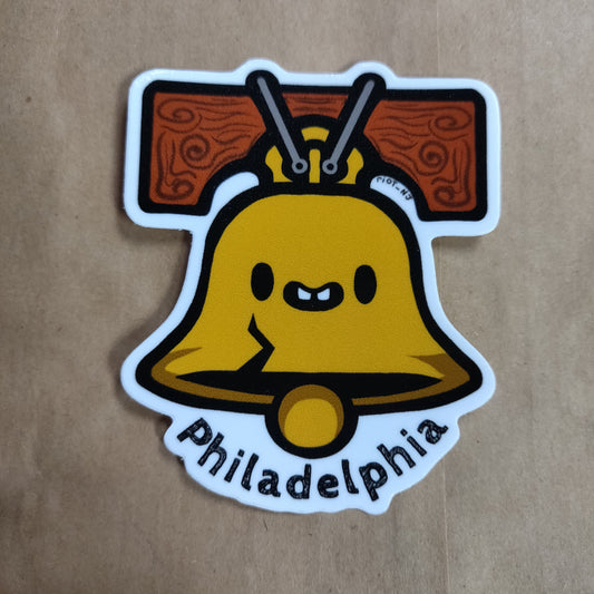 Cute Philadelphia Bell STiCKER by riotnj