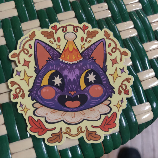 Clown Cat STiCKER
