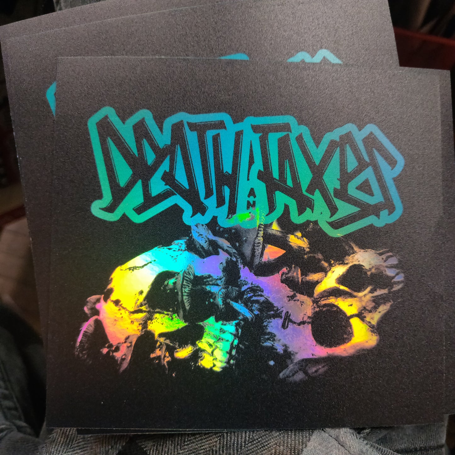 Death and Taxes XL STiCKER