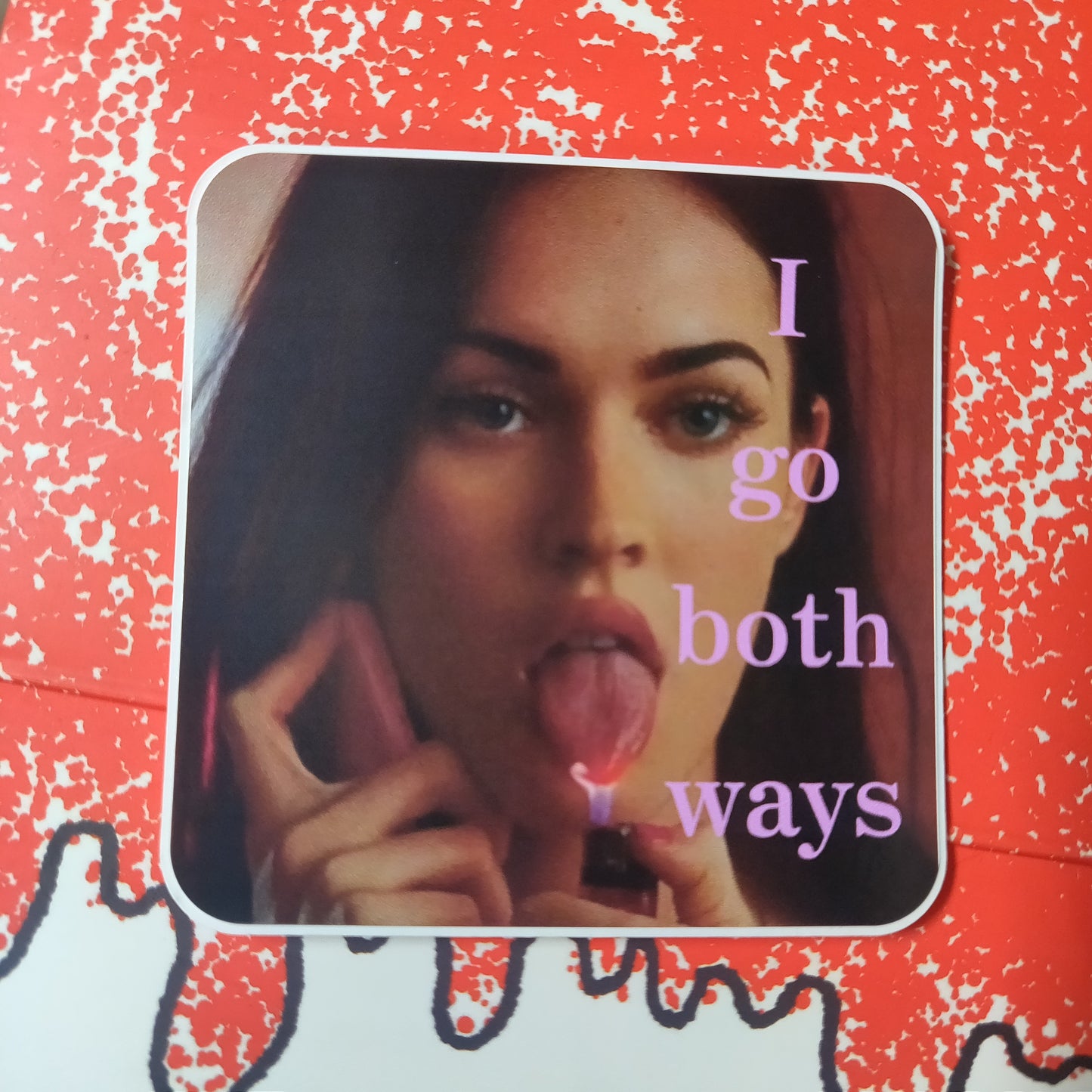I Go Both Ways STiCKER Jennifer’s Body