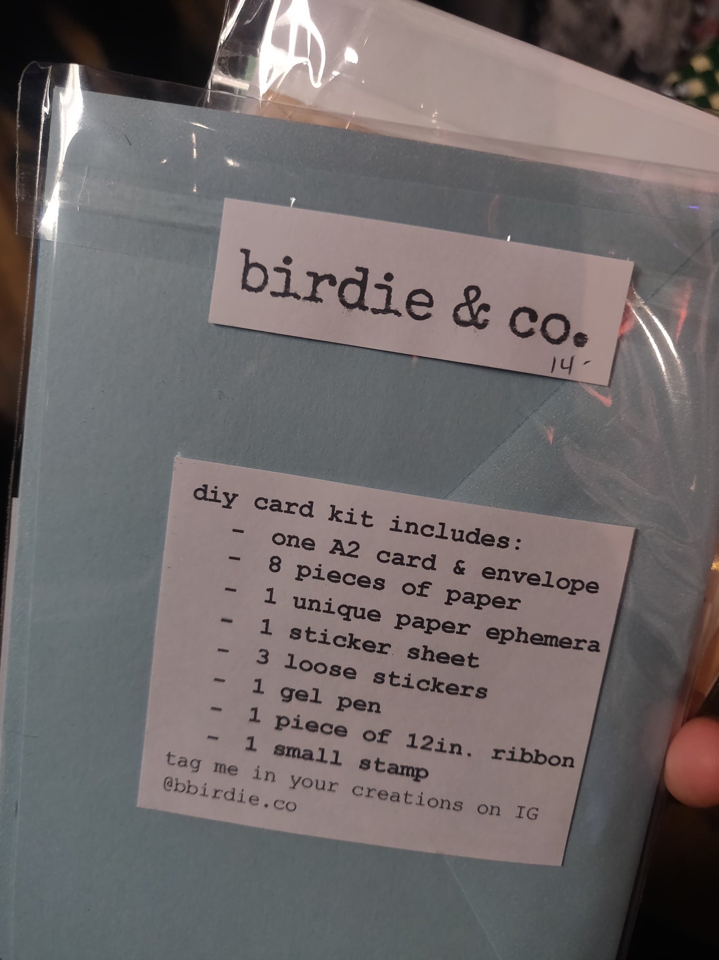 d.i.y CARD KiT by birdie & co.