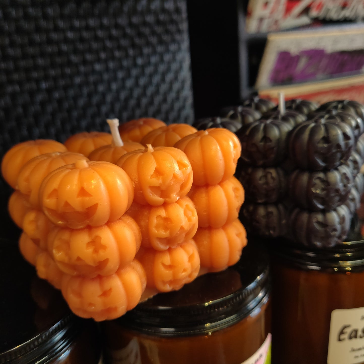 Pumpkin Pile Pillar CANDLE by Sick Wax World