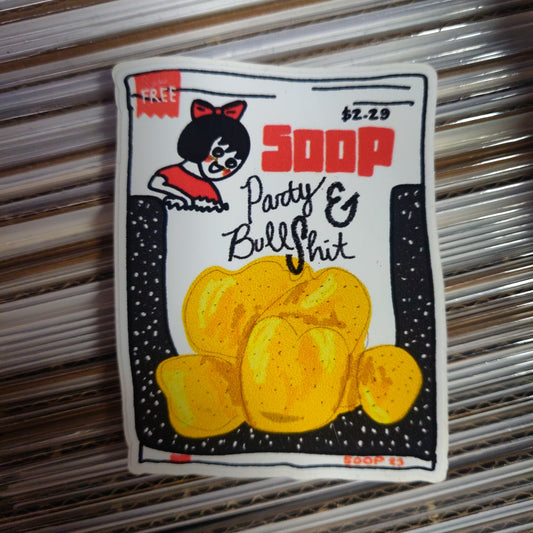 Party & Bullshit STiCKER by Soop