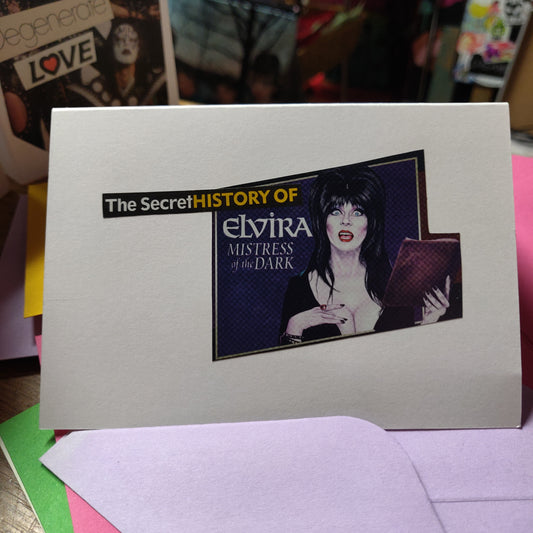 The Secret History of the Mistress Collage GREETiNG CARD