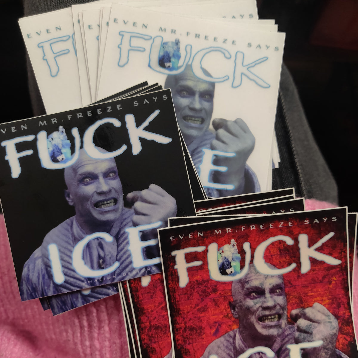 Even Mr. Freeze Says F Ice STiCKER