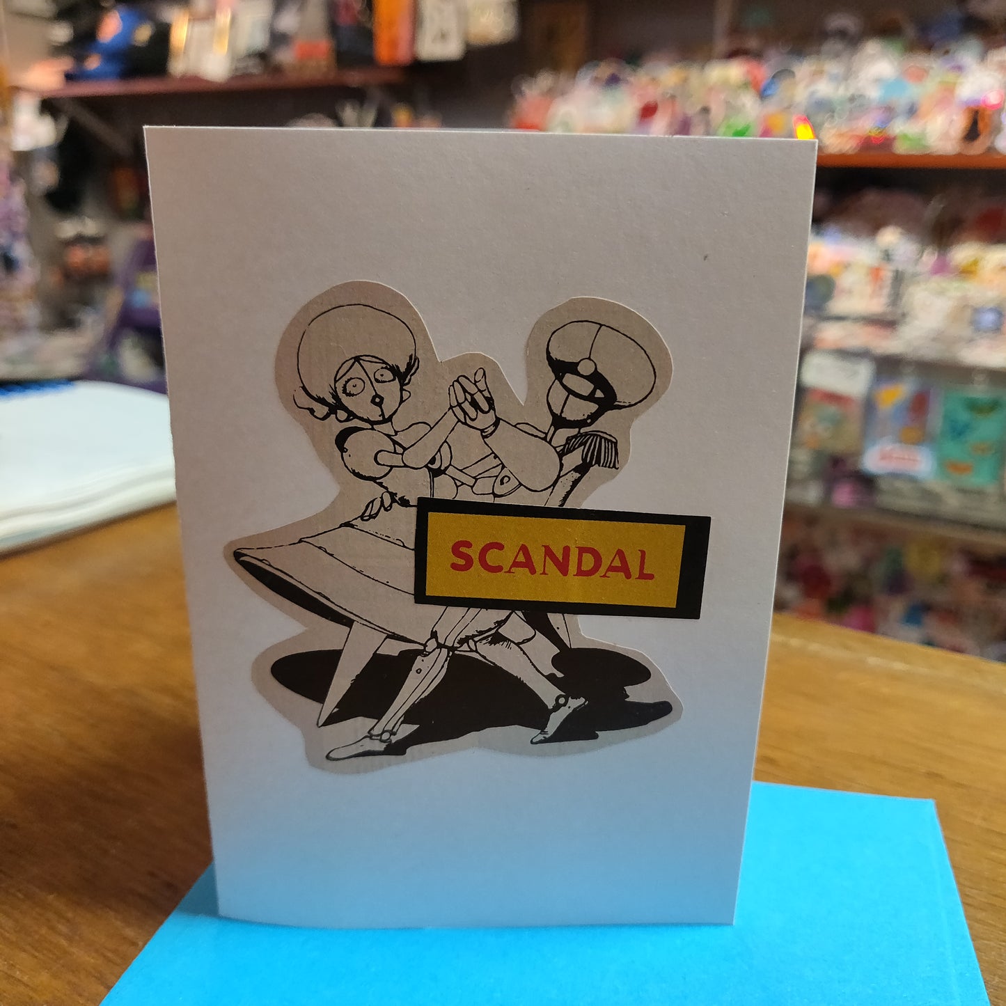 Scandal Collage GREETING CARD