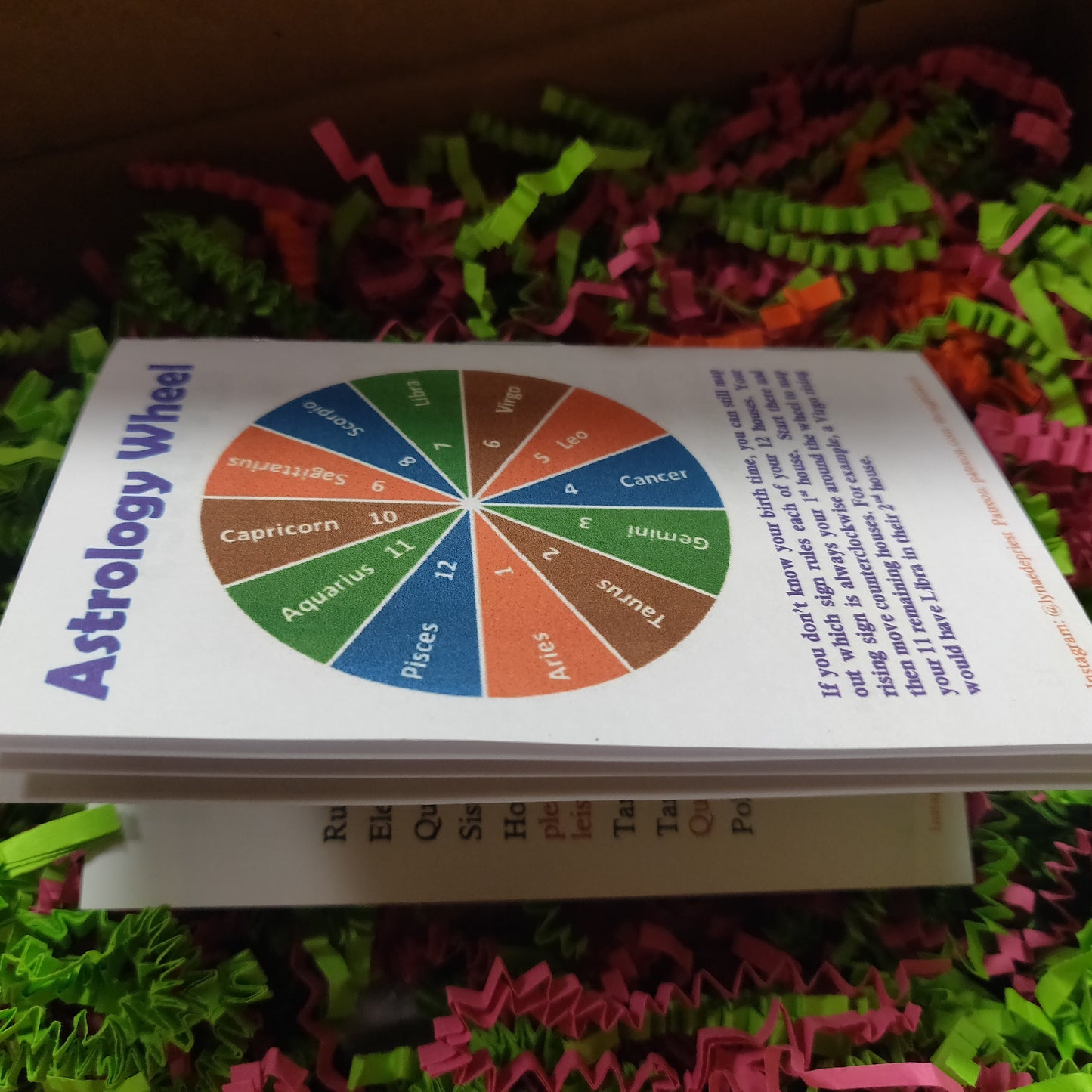 Lemme Check My Pocket Book! ZiNE : Your back pocket guide to astrology