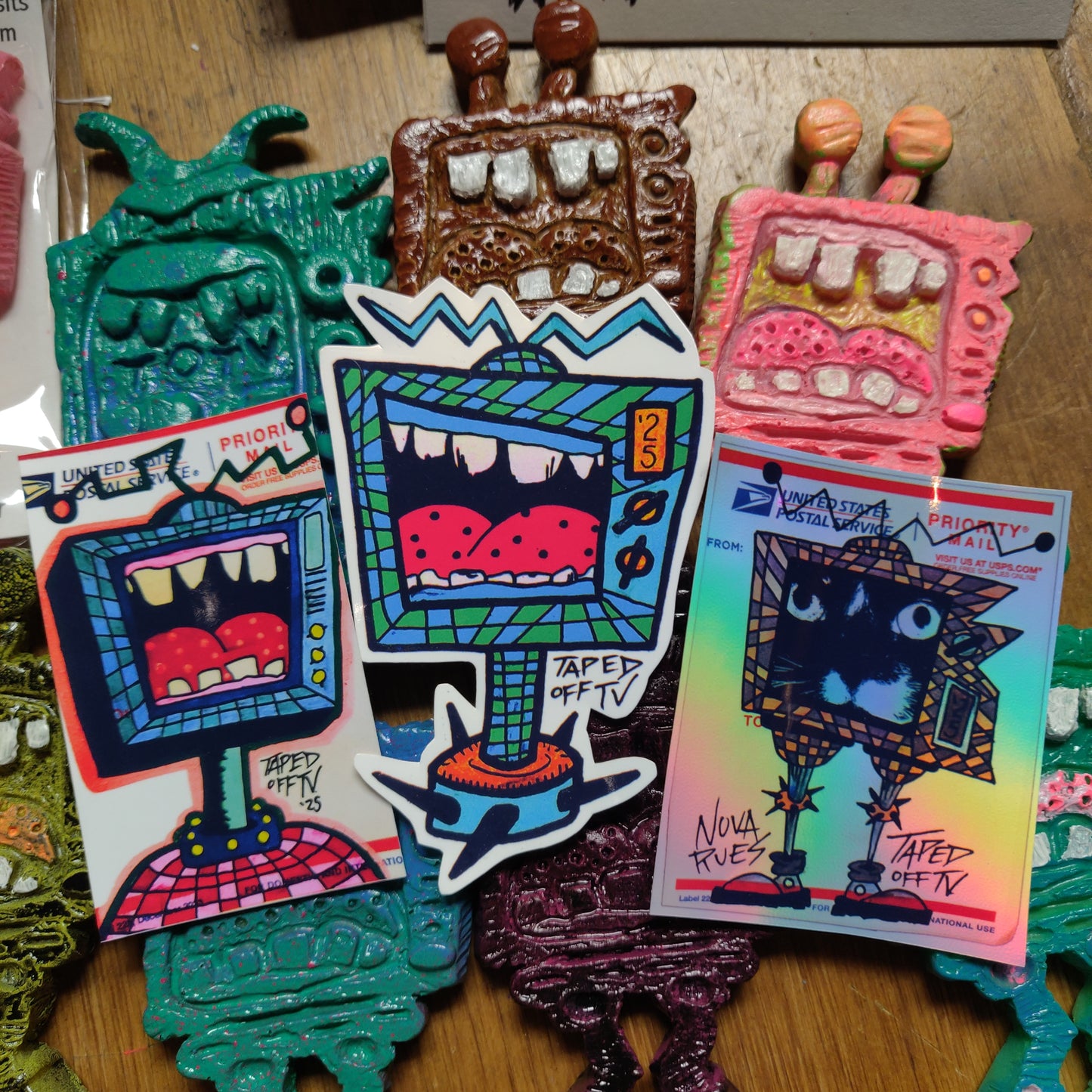 ~ Taped Off TV Monster Pals ~ Series 01, Version 02