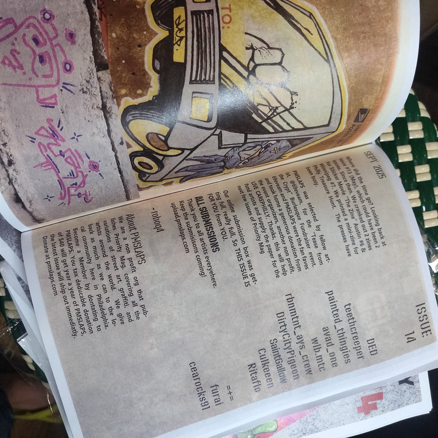 Priority Mag Issue #14 Street Art ZiNE @pmslaps