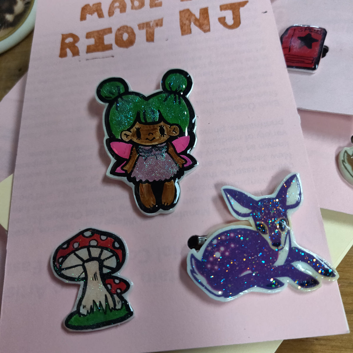 Riot NJ 3-piece Witch Whimsy PiN PACK