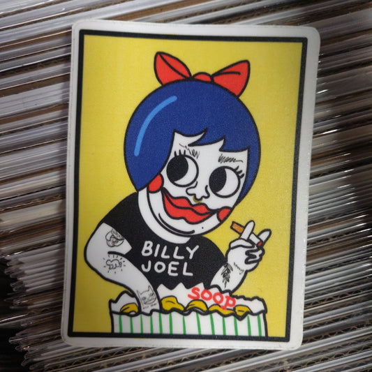 Soop Girl STiCKER ( Billy Joel shirt )