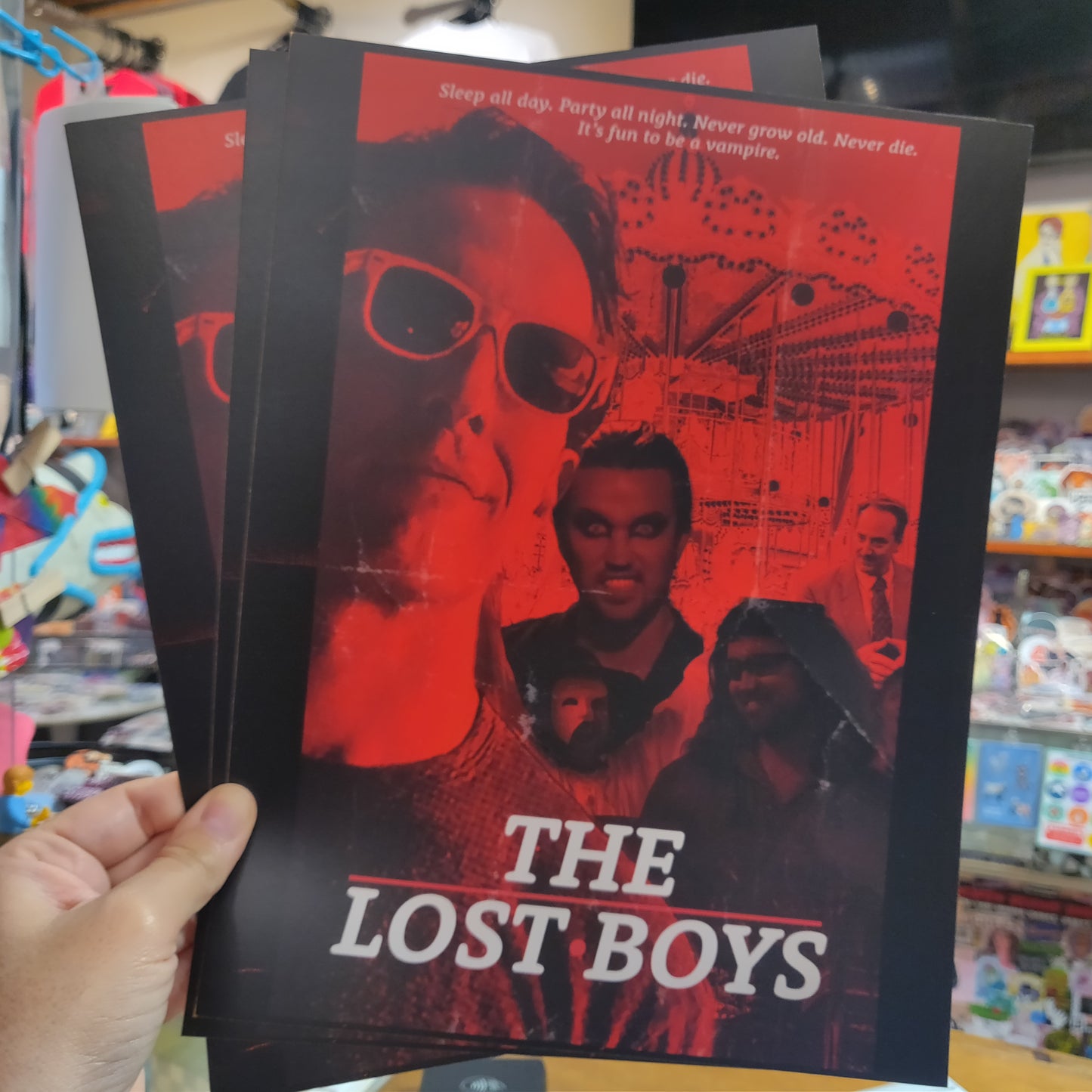 The Lost Boys Sunny Horror Parody POSTER PRiNT