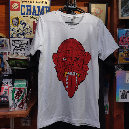 Red Monkey T- Shirt by Monique Ligons