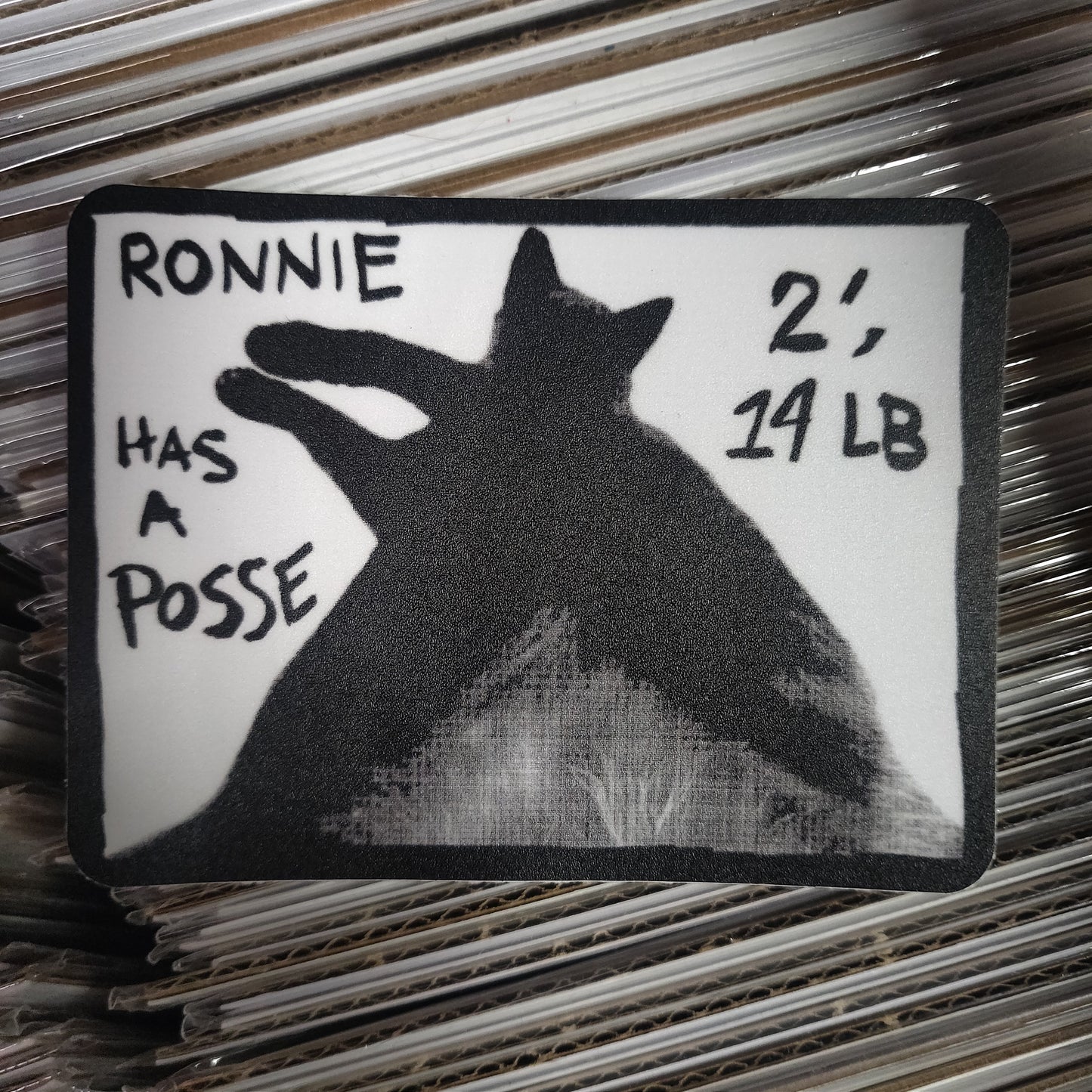 Ronnie Has A Posse STiCKER by Soop