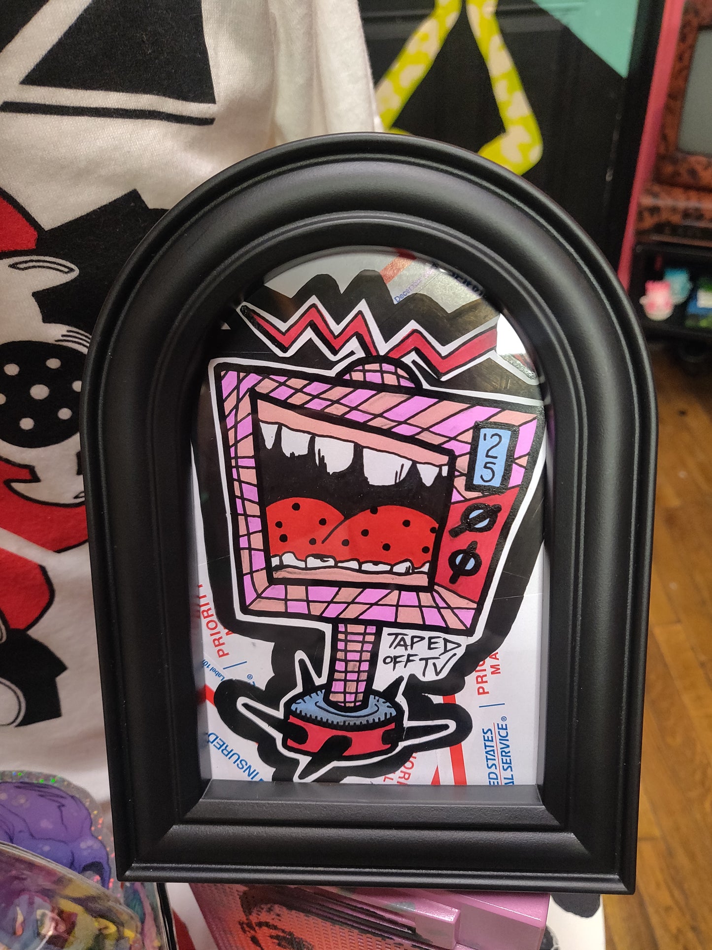 Shock Collar TV Monster Framed 228 @TapedOffTV