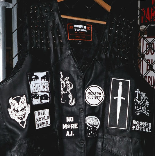 Doomed Future Customized LEATHER VEST (1/1)