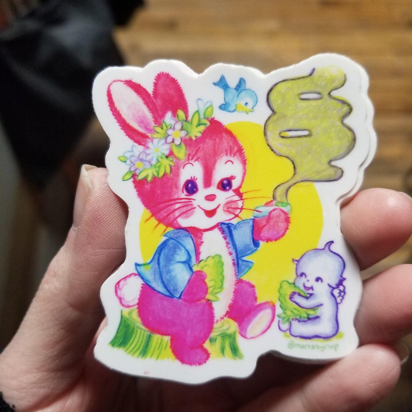 Stoner Bunny STiCKER @martasyrup