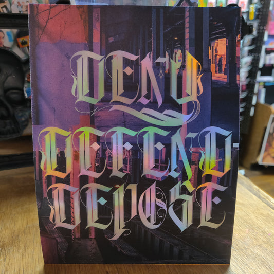 Deny Defend Depose Calligraphy XL STiCKER by Death and Taxes