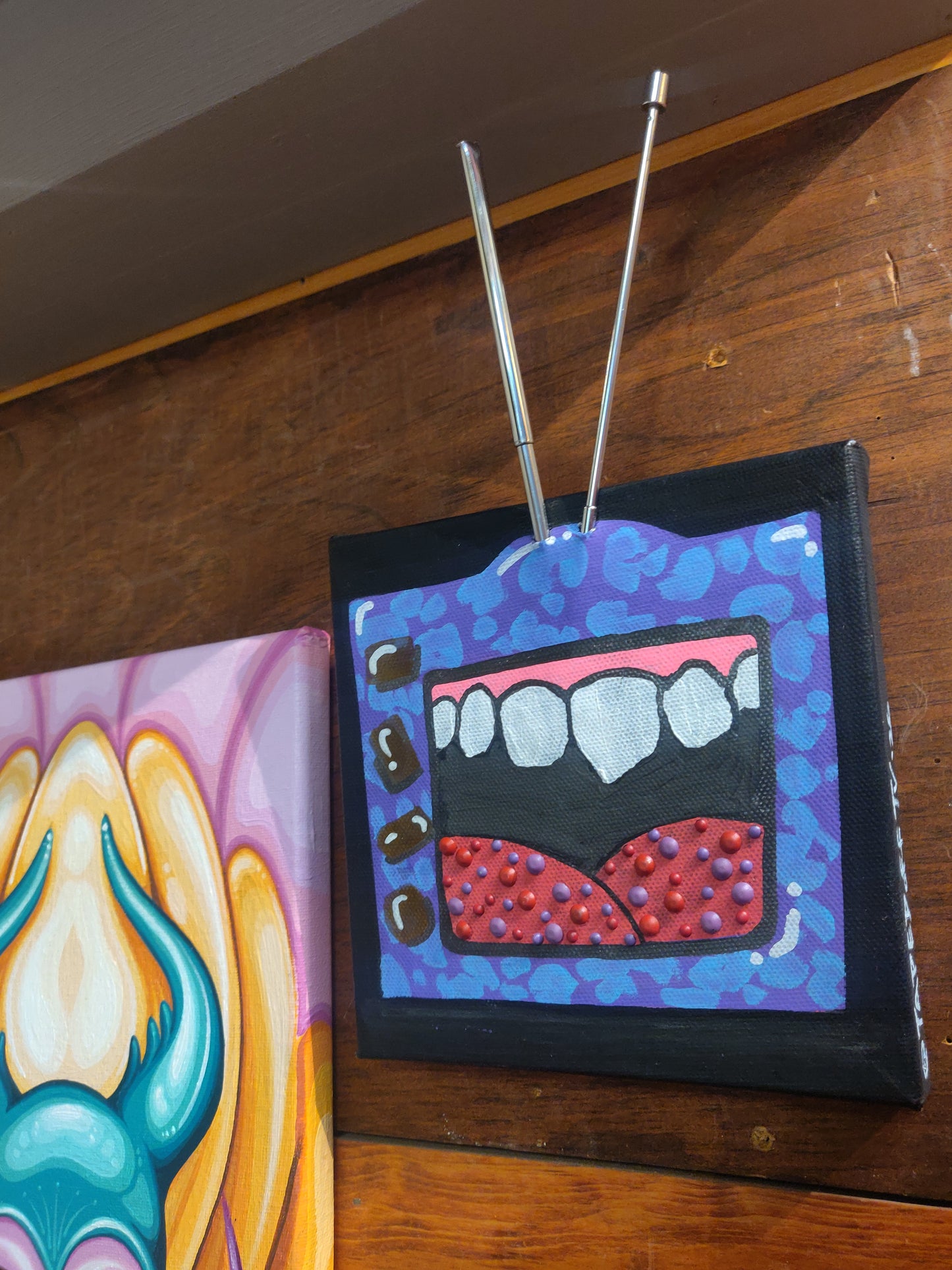 Aaaaah! Real Antennas TV Monster CANVAS ART by @TapedOffTV