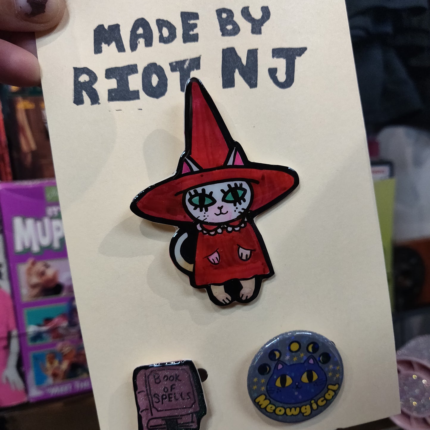 Riot NJ 3-piece Witch Whimsy PiN PACK