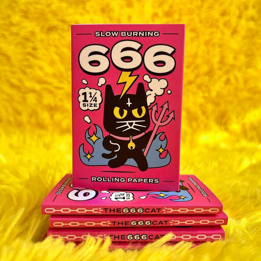 666 Cat Rolling Papers by the666cat
