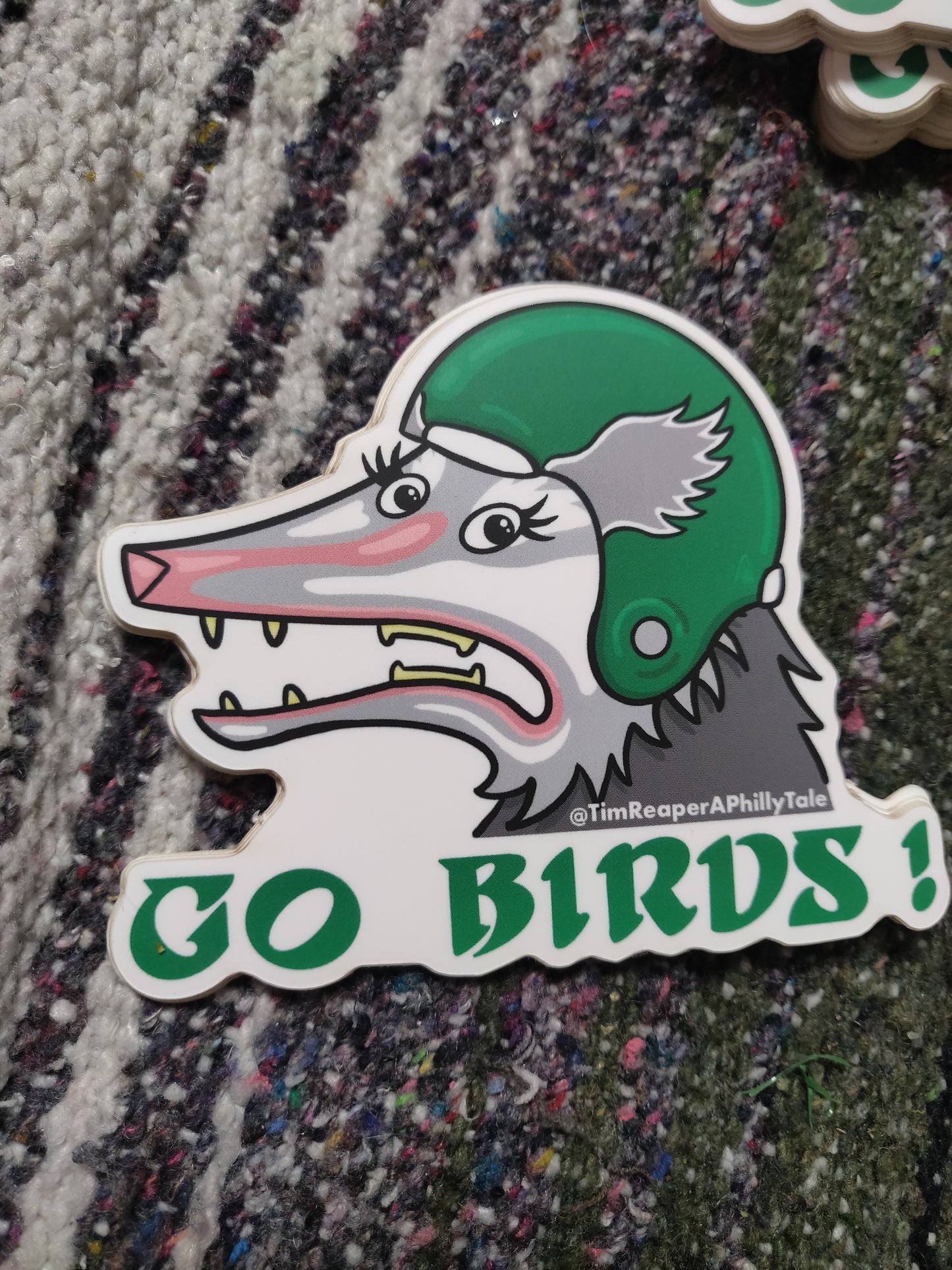 Go Birds ! STiCKER Bernadette the Opossum