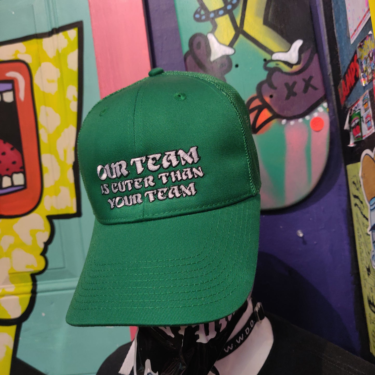 Our Team Is Cuter Than Your Team Mesh HAT