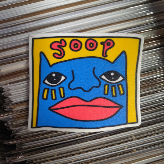 Soop Oggie Squares STiCKER