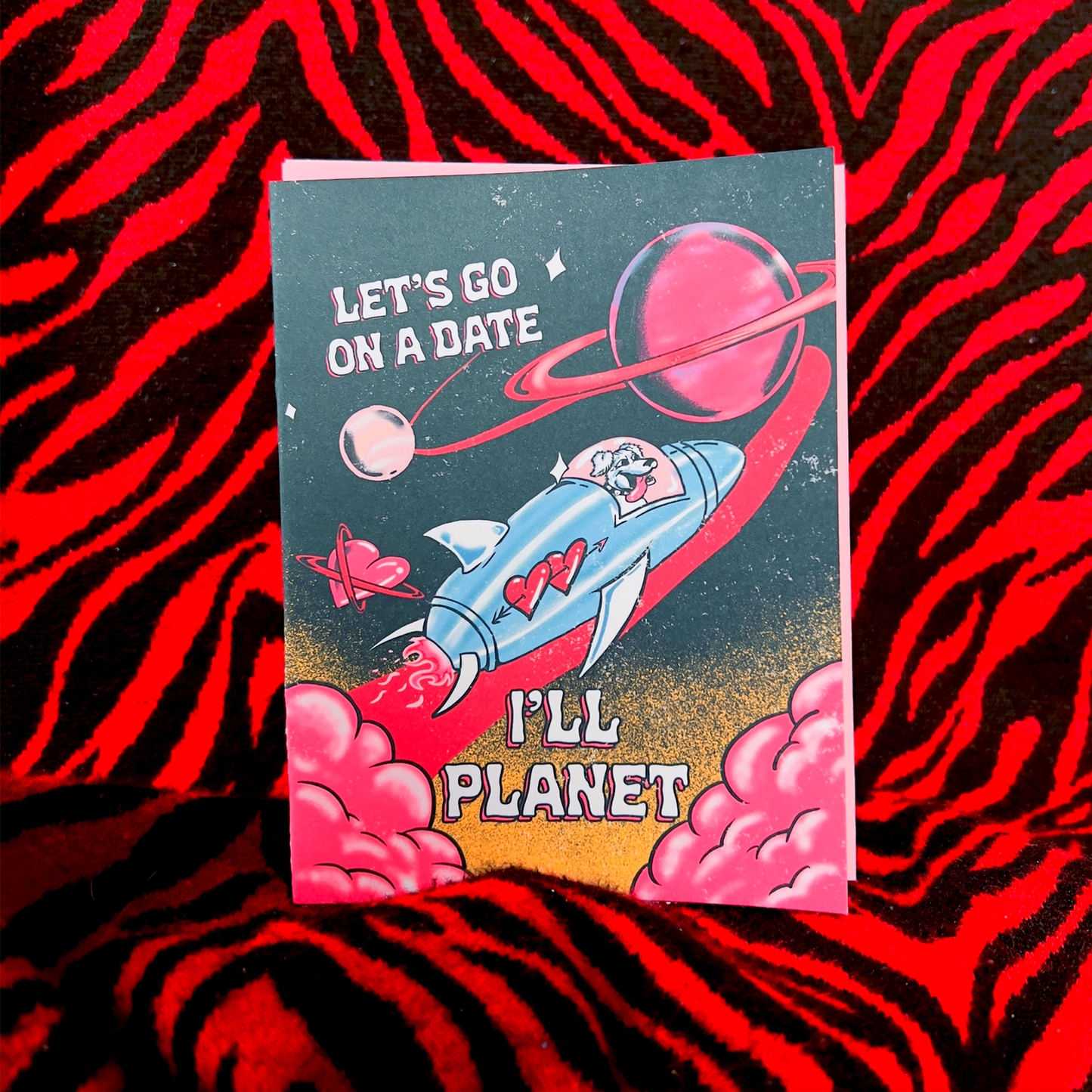 Let's Go on a Date Blank GREETiNG CARD