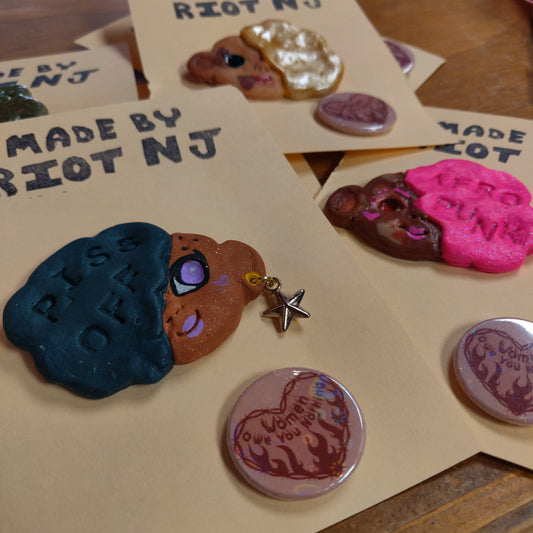 Riot NJ 2-piece Women Owe You Nothing PiN PACK
